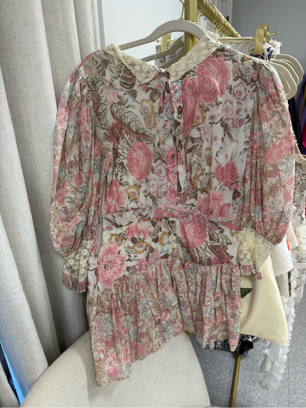 Loveshackfancy Lorelei Mini Floral Dress - Picture 3 of 4